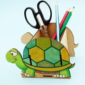 AD 동물 거북이 연필 꽂이 만들기
